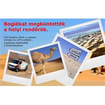 Sétáló teve, büntetés és 34°C